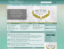 Tablet Screenshot of medicalmutualofmd.com